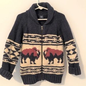 GAP Kids Buffalo Cardigan